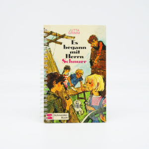 VINTAGE Notizbuch Herr Schnurr