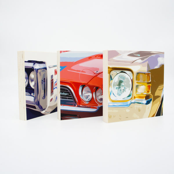 Oldtimer auf Holz Ford 2 – Bild 2