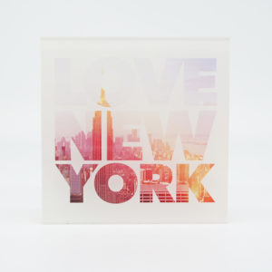 Grafikdesign Bild Love New York