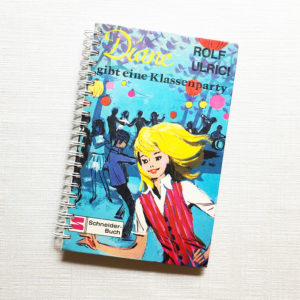 VINTAGE Notizbuch Diane gibt eine Klassenparty