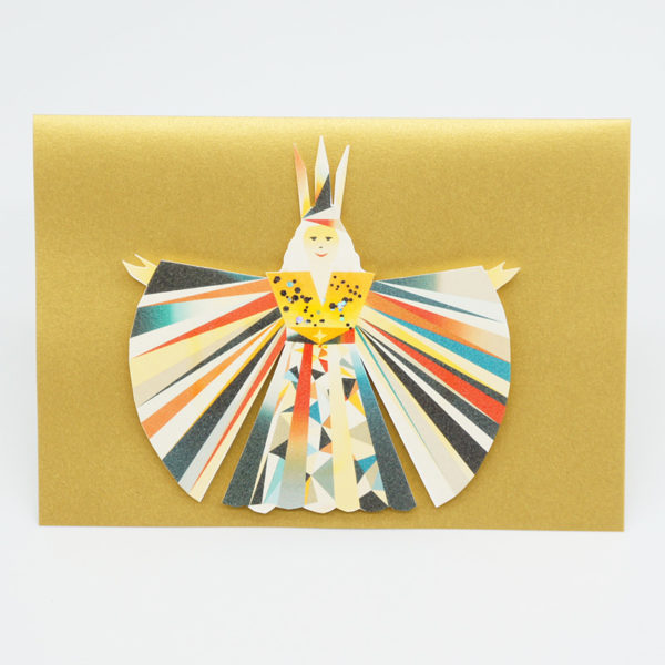 Rauschgoldengel Grußkarte Nr. 5