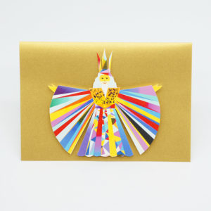 Rauschgoldengel Grußkarte Nr. 7