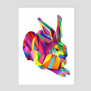 Bildkarte Hans Hase DIN A5