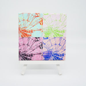 Bild auf Leinwand - New York Wonderwheel Pop Art