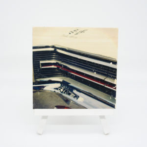 Holzbild Grafikdesign Oldtimer