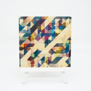 Holzbild Grafikdesign Schattenwelt Nr. 1