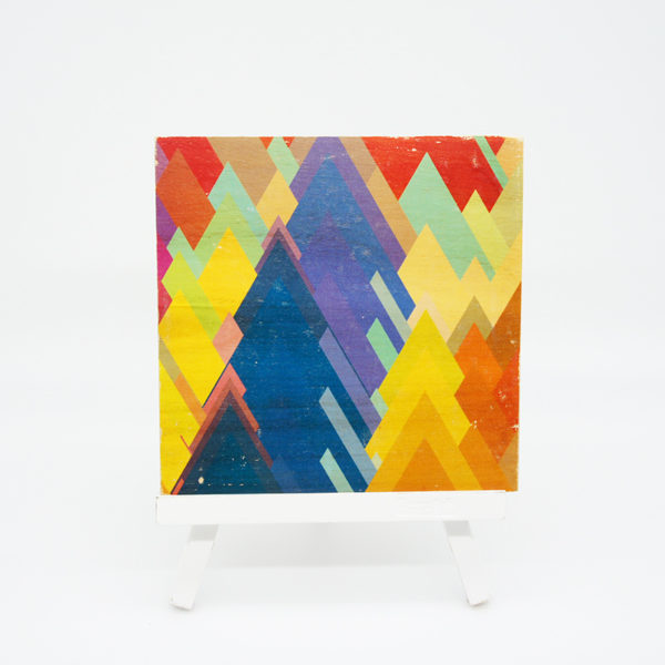 Holzbild Grafikdesign Zack-Zack #5