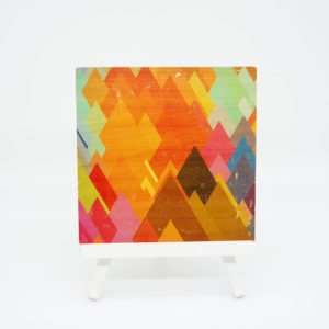 Holzbild Grafikdesign Zack-Zack #10