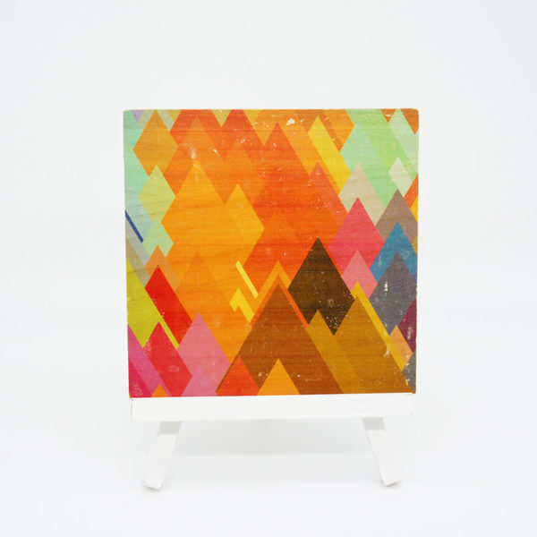 Holzbild Grafikdesign Zack-Zack #10