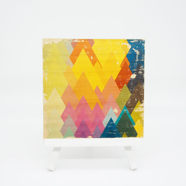 Holzbild Grafikdesign Zack-Zack #11