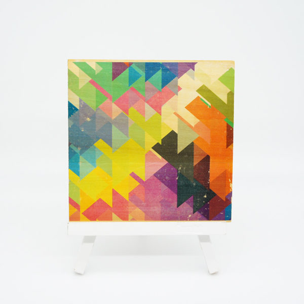Holzbild Grafikdesign Wunderwald Nr. 5