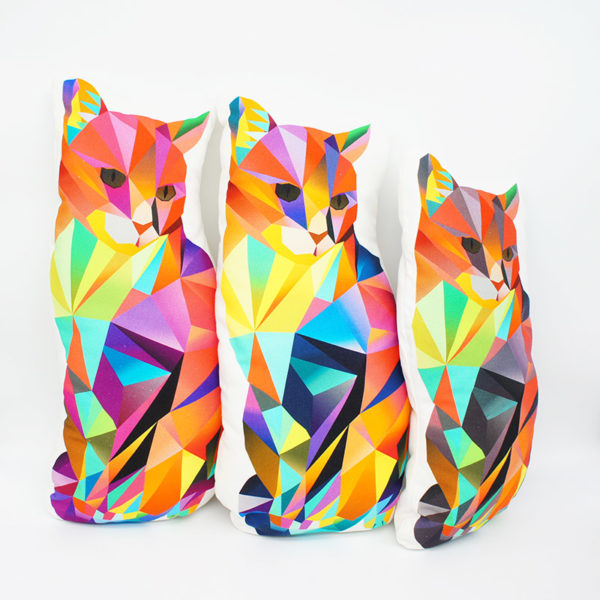 Kissen Karl Kater pink – Bild 2