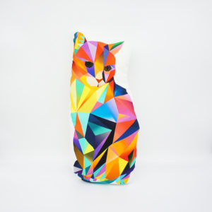 Kissen Karl Kater blau