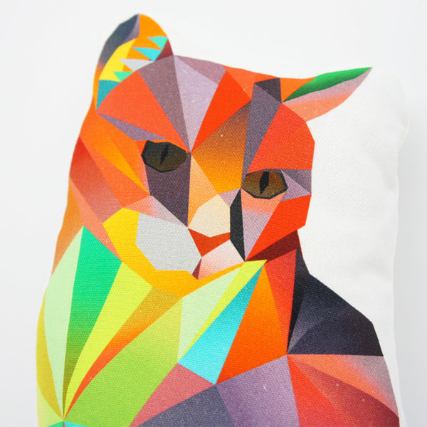 Kissen Karl Kater grau – Bild 3