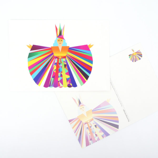 Postkarte Rauschgoldengel – Bild 2