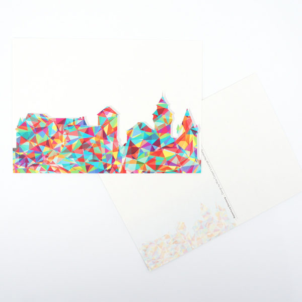 Postkarte Skyline Kaiserburg Nürnberg – Bild 2