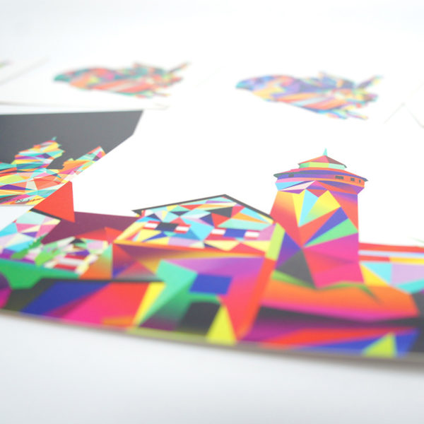 Postkarte Hans Hase grün – Bild 4