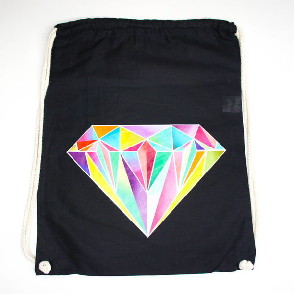 Turnbeutel Diamant heller