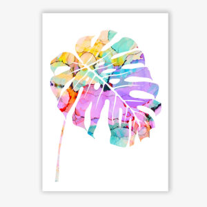 Grafikdruck Monstera #1