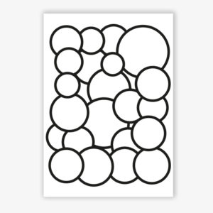 Grafikdruck Bubbles