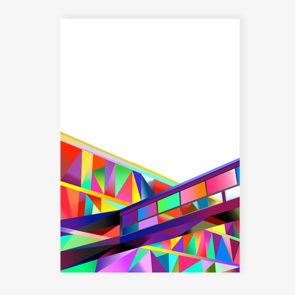 Grafikdruck Nürnberg "der Horten"