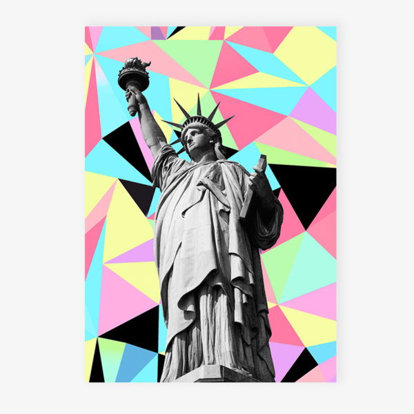 Grafikdruck NYC Miss Liberty No. 4