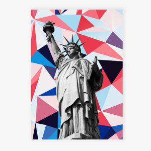Grafikdruck NYC Miss Liberty No. 3