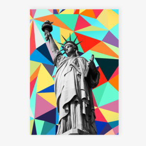 Grafikdruck NYC Miss Liberty No. 1