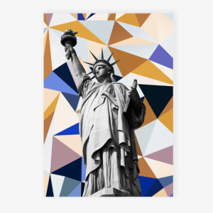 Grafikdruck NYC Miss Liberty No. 2