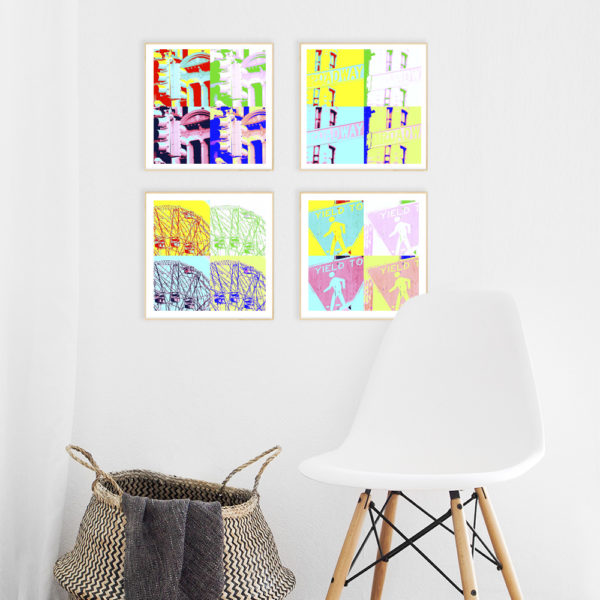 Grafikdruck NEW YORK popART 2 – Bild 2