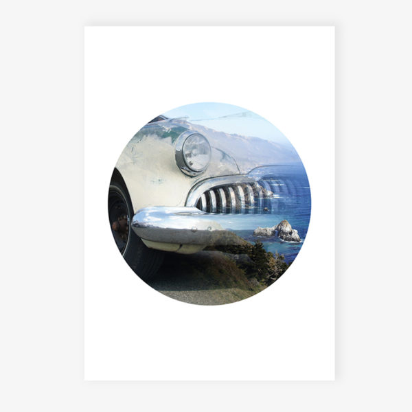 Grafikdruck Oldtimer 3