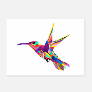 Bildkarte Kikki Kolibri