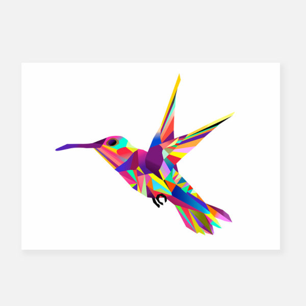 Bildkarte Kikki Kolibri