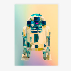 Grafikdruck R2D2 Print