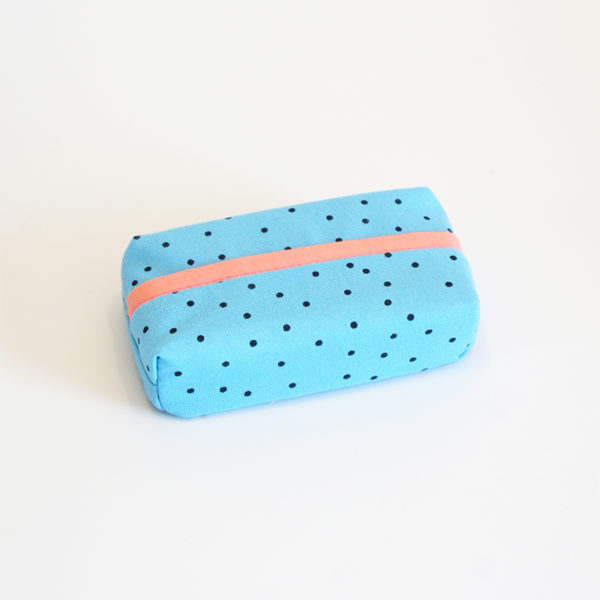 Taschentuch Täschchen Dotty hellblau