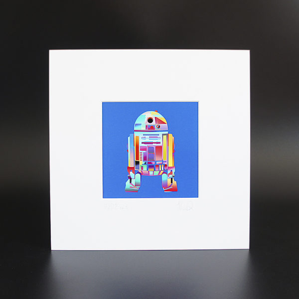 R2D2 - POP ART Bild Nr. 5 Unikat