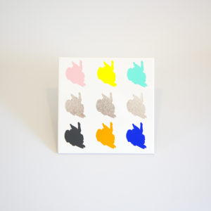 Wilde Häschen - POP ART Bildfliese Nr. 13