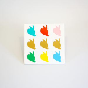 Wilde Häschen - POP ART Bildfliese Nr. 18