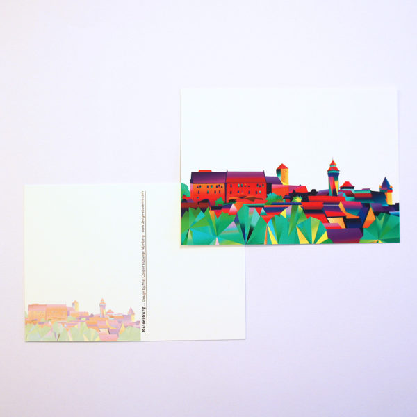 Postkarte Kaiserburg Nürnberg – Bild 2