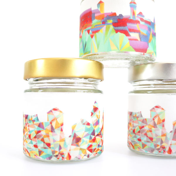 Glas mit Nürnberg Motiven - perfekt für Teelichter – Bild 4