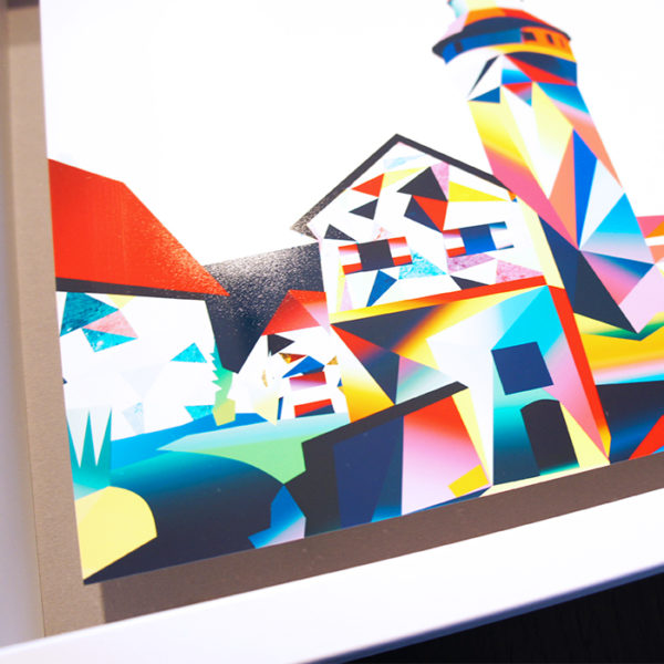 Bild mit Rahmen - Nürnberg Sinwellturm Kaiserburg 3D – Bild 2