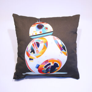 Kissen BB-8 auf grau