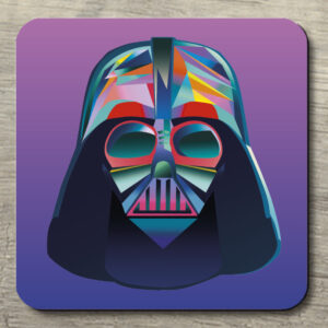 Untersetzer Darth Vader auf lila